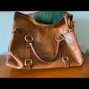 Dooney & Bourke Florentine Small Satchel Natural